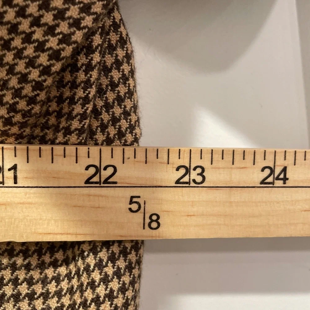 Samuelsohn Mens Houndstooth Sport Coat Blazer Brown Tan The Hound San Francisco